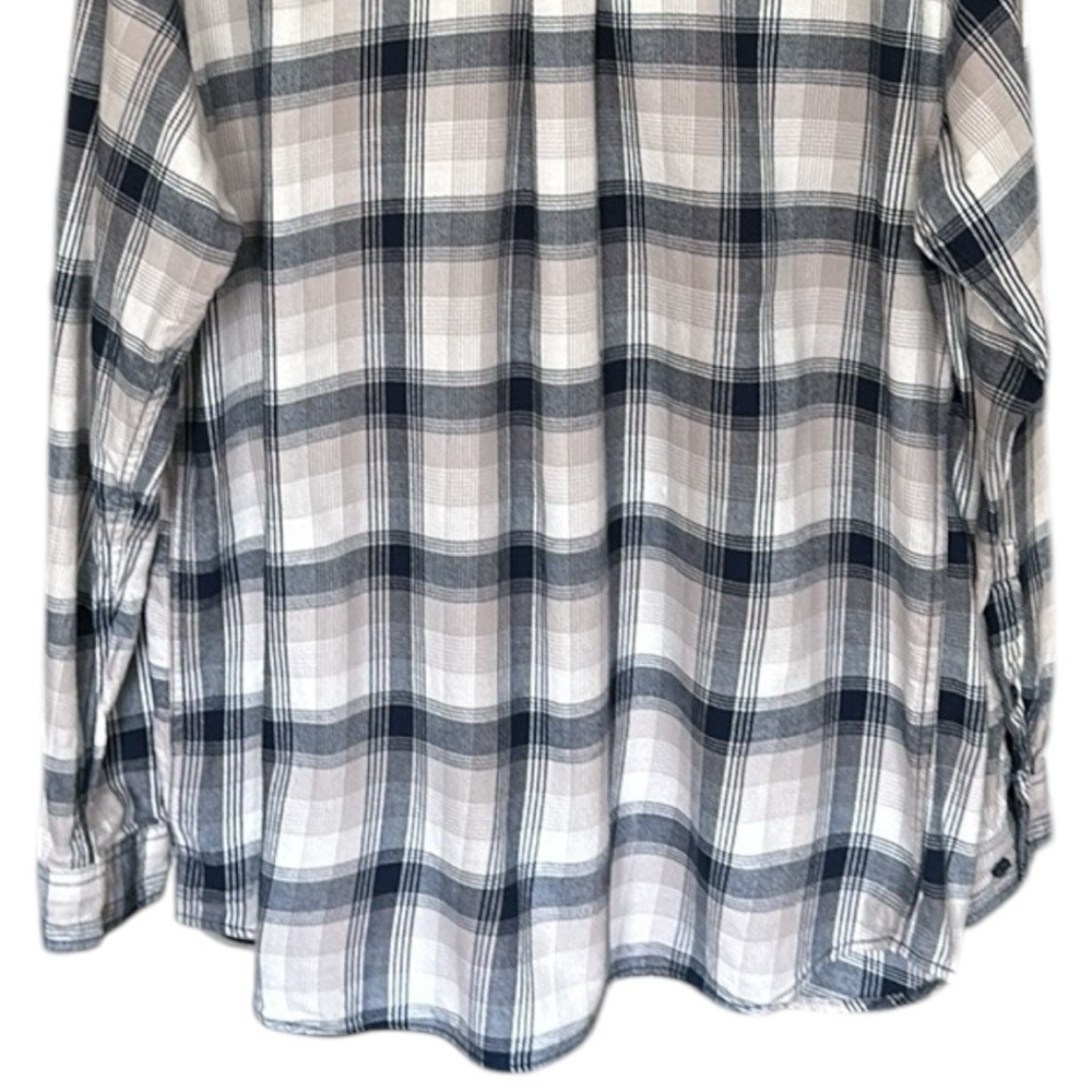 COLUMBIA‎ CAL Bears Collegiate Plaid Flannel Shirt Long Sleeve Cotton Casual XL - Picture 9 of 14